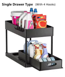 2 Tier Under Sink Organizer