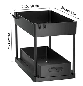 2 Tier Under Sink Organizer