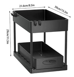 2 Tier Under Sink Organizer
